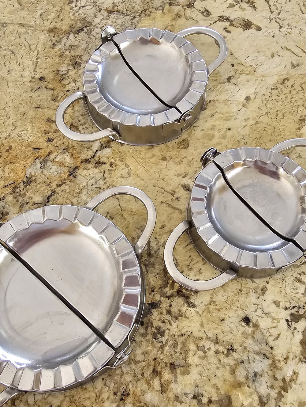 Netal Dumpling/Pastry Press - Set of 3 (~2-4")